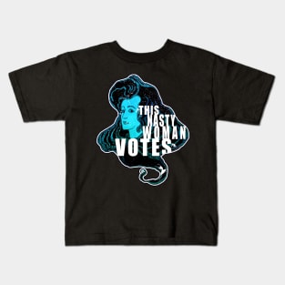 This Nasty Women Votes Retro Vintage Kids T-Shirt